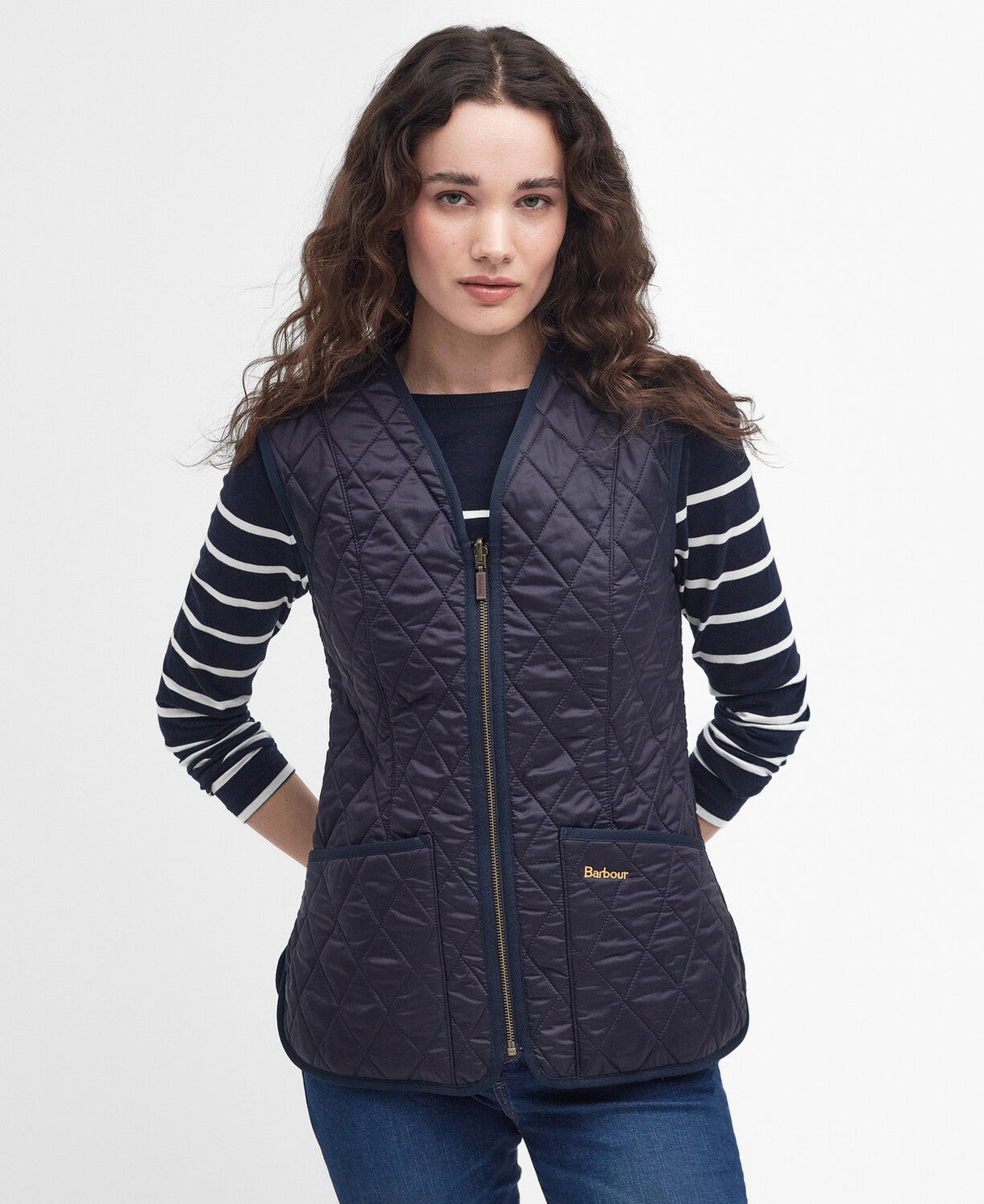 Barbour Betty Fleece Liner - Navy