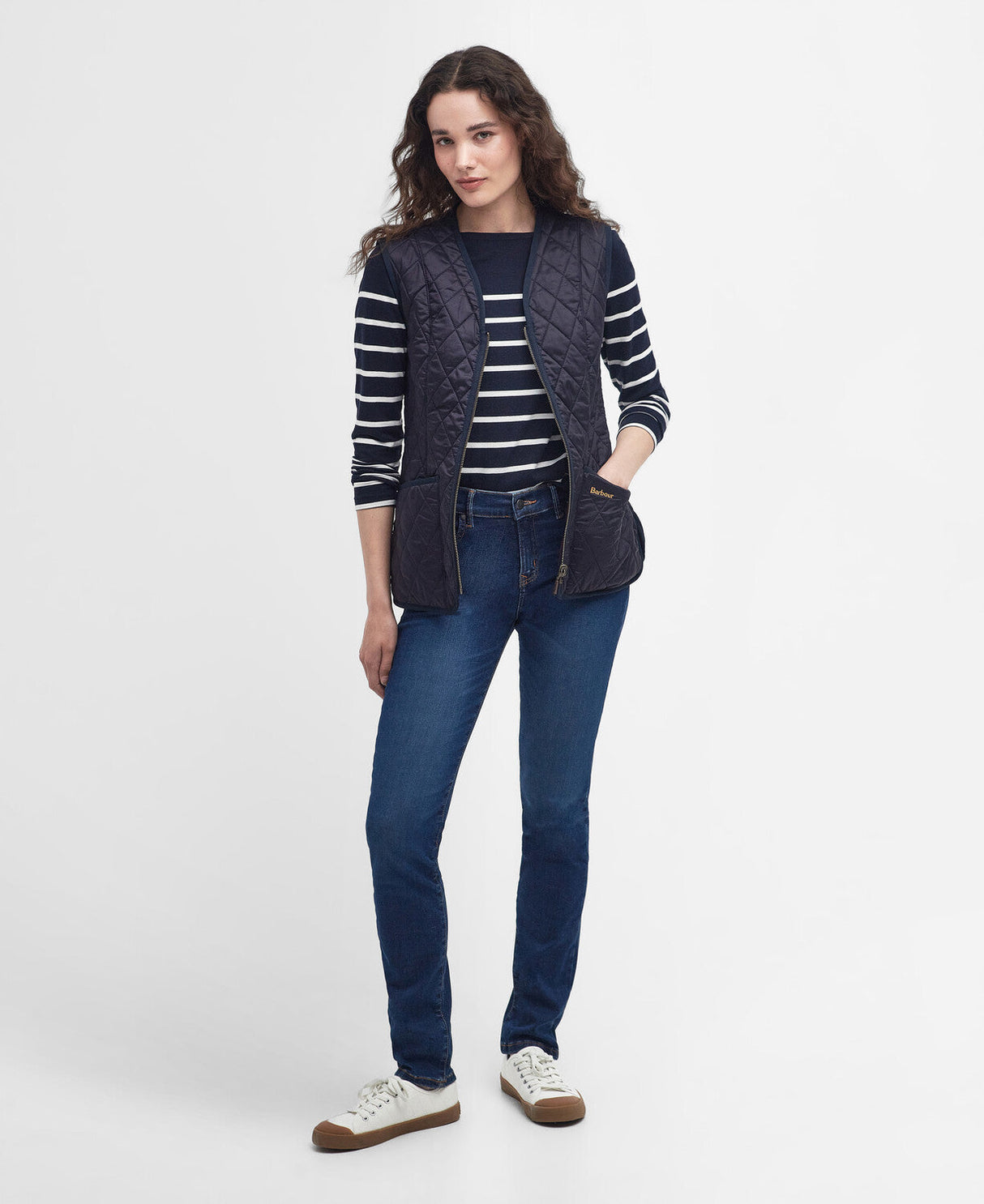 Barbour Betty Fleece Liner - Navy