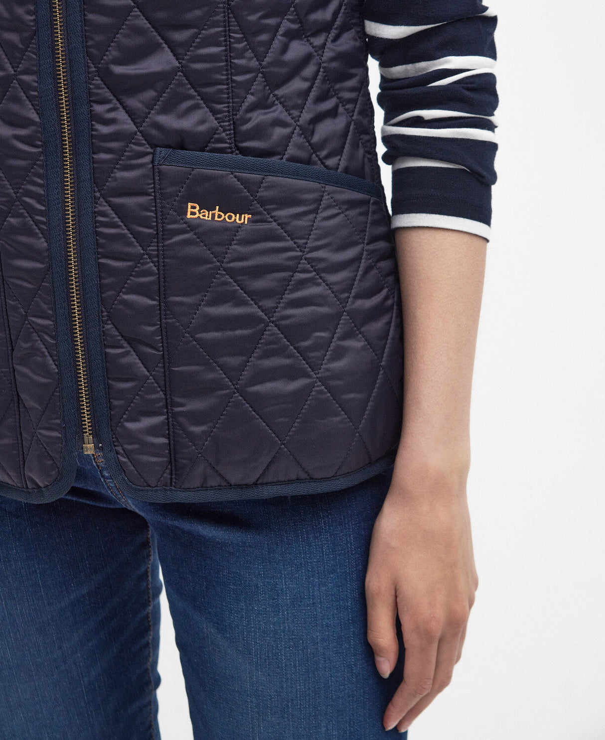 Barbour Betty Fleece Liner - Navy