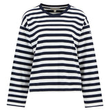Barbour Bede Oversized Top - Navy