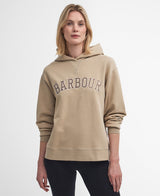 Barbour Northumberland Hoodie - White Pepper