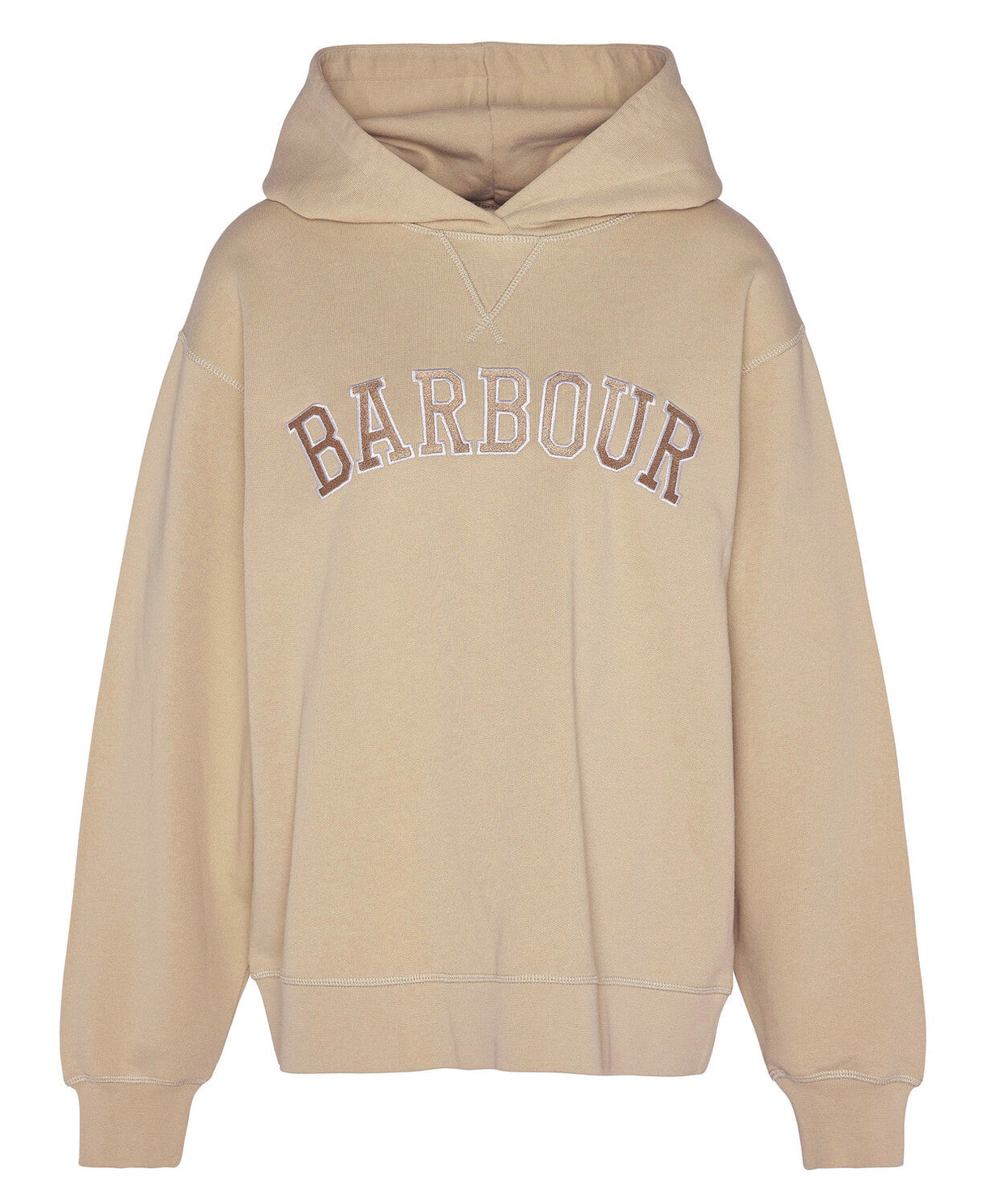 Barbour Northumberland Hoodie - White Pepper