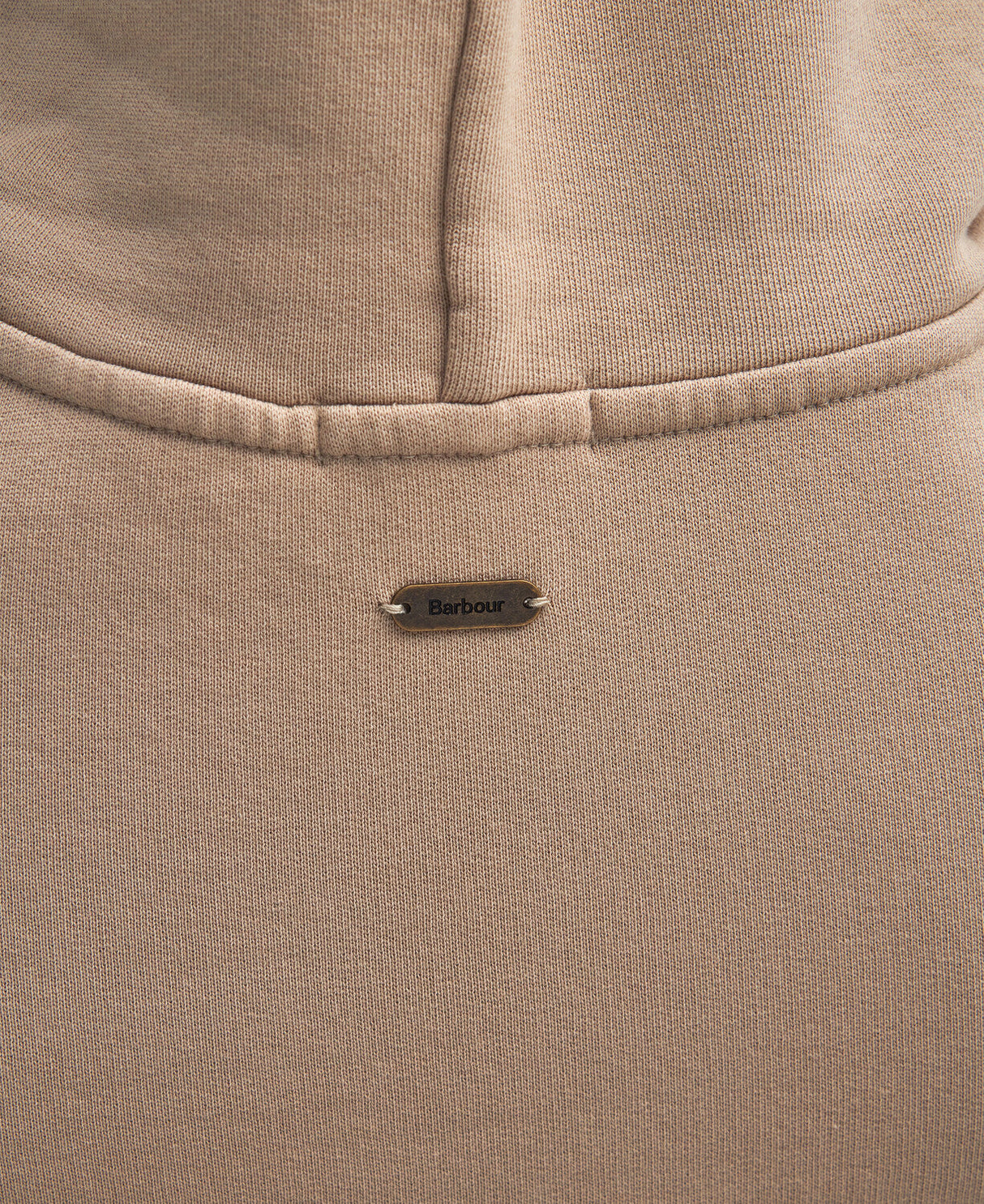 Barbour Northumberland Hoodie - White Pepper