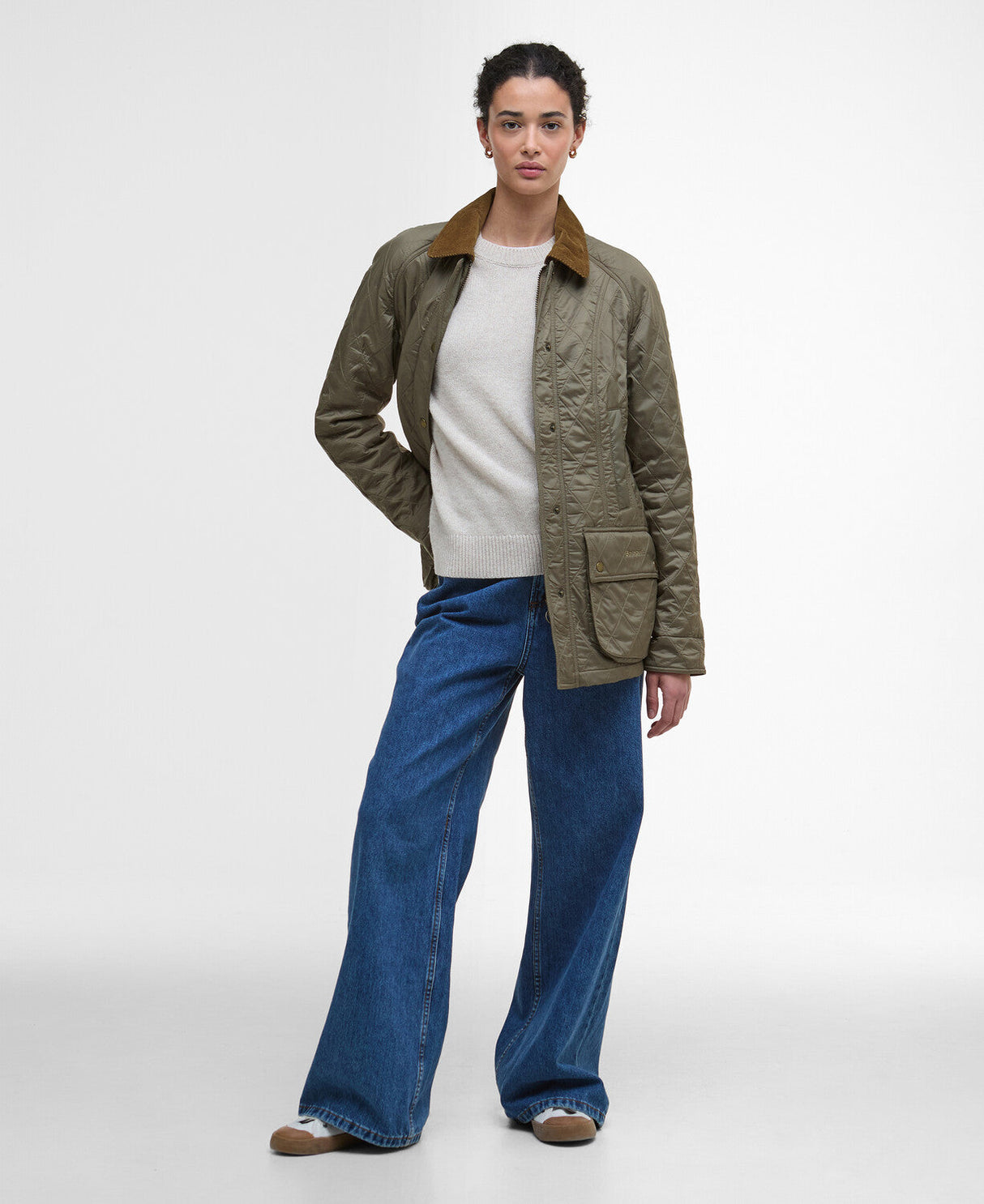 Barbour Beadnell Polarquilt - Military Brown