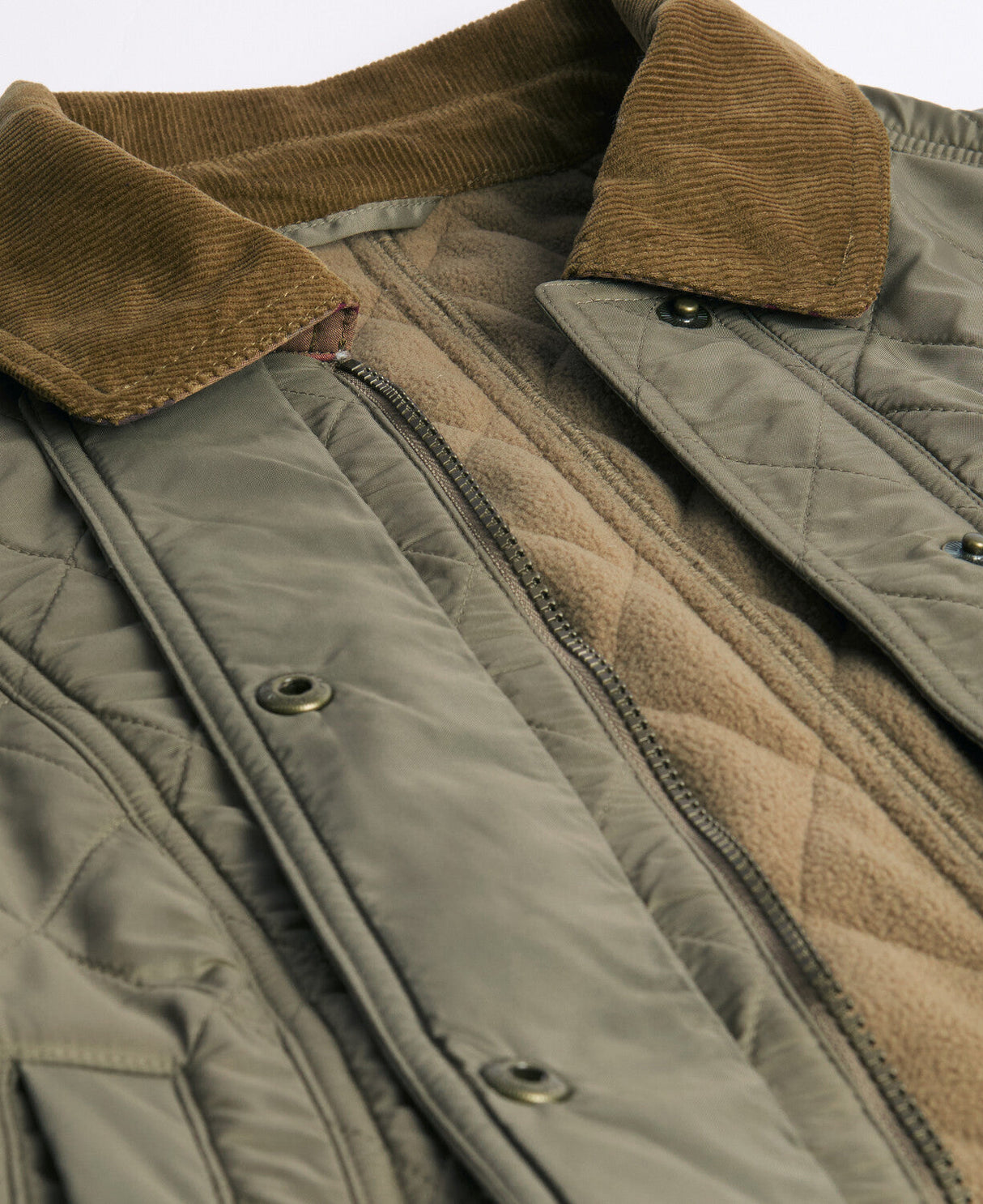 Barbour Beadnell Polarquilt - Military Brown