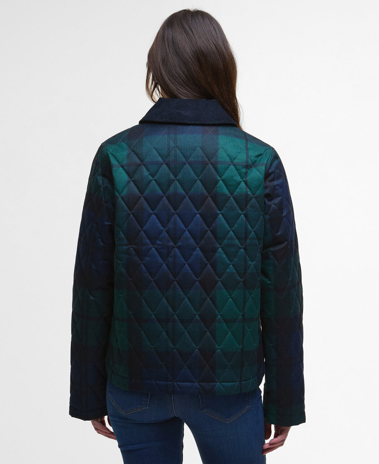Barbour Louden Quilted Jacket - Blackwatch Tartan