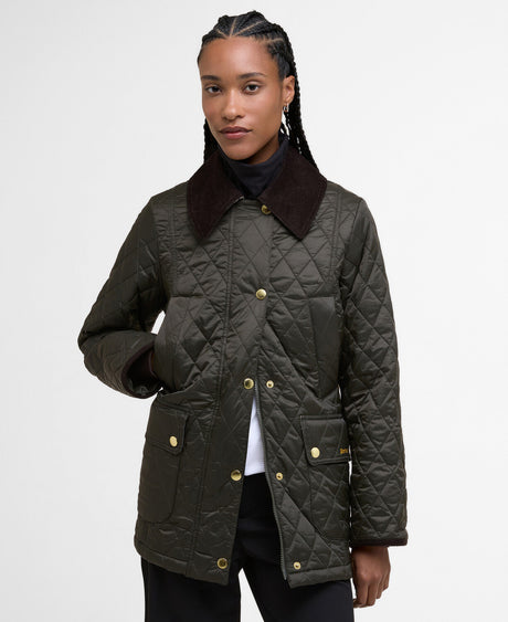 Barbour Modern Beadnell Quilted Jacket - Sage/Ancient
