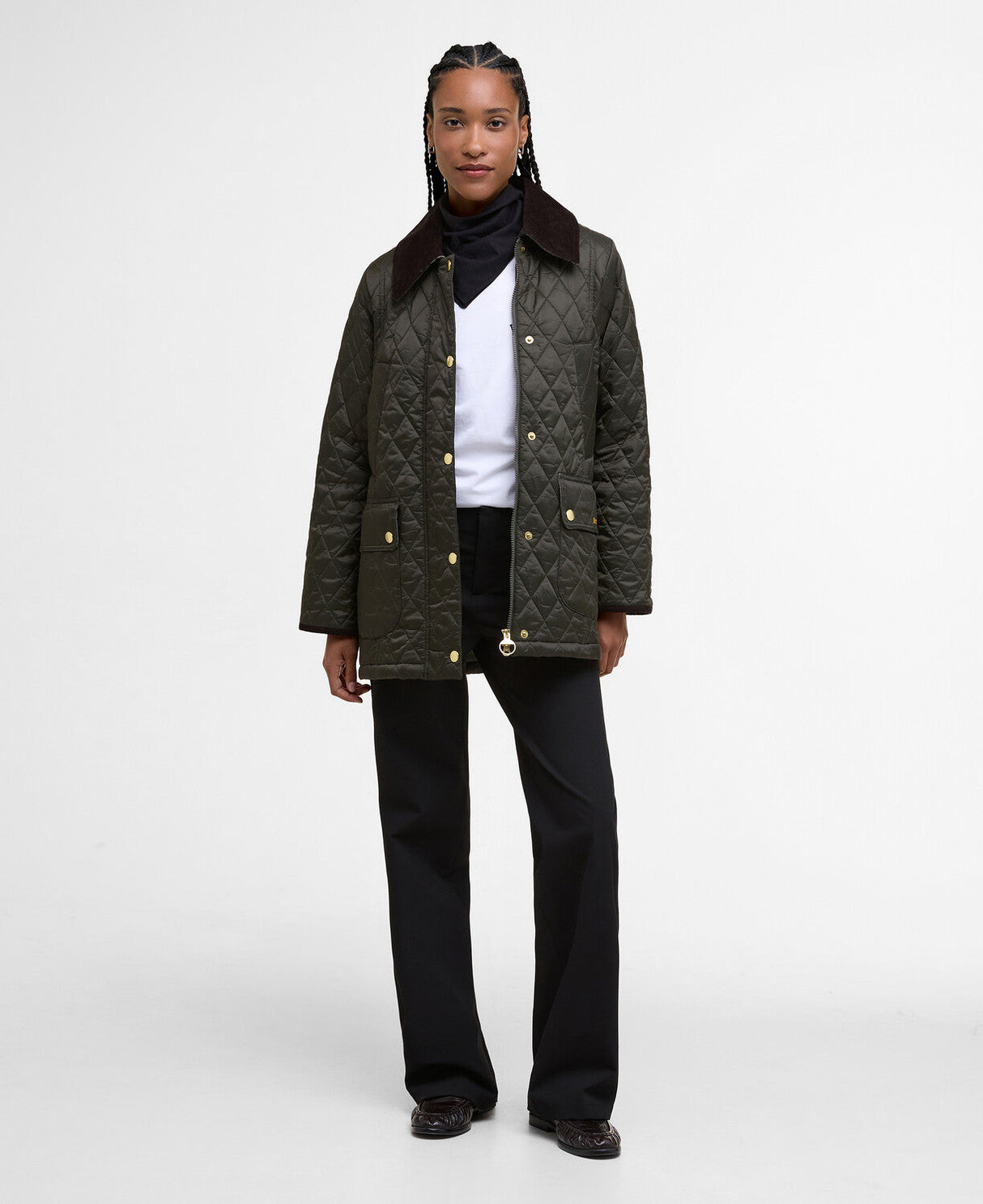 Barbour Modern Beadnell Quilted Jacket - Sage/Ancient