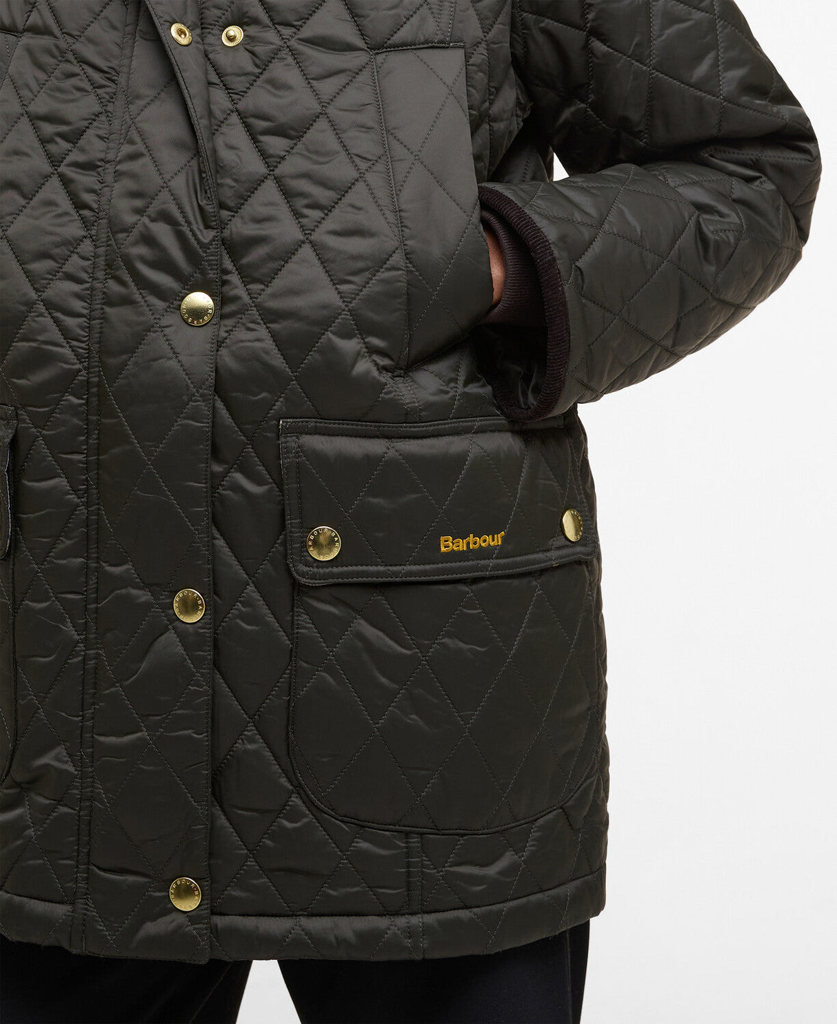 Barbour Modern Beadnell Quilted Jacket - Sage/Ancient