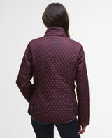 Barbour Dahlia Quilted Jacket - Black Cherry