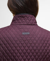 Barbour Dahlia Quilted Jacket - Black Cherry