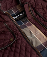 Barbour Dahlia Quilted Jacket - Black Cherry