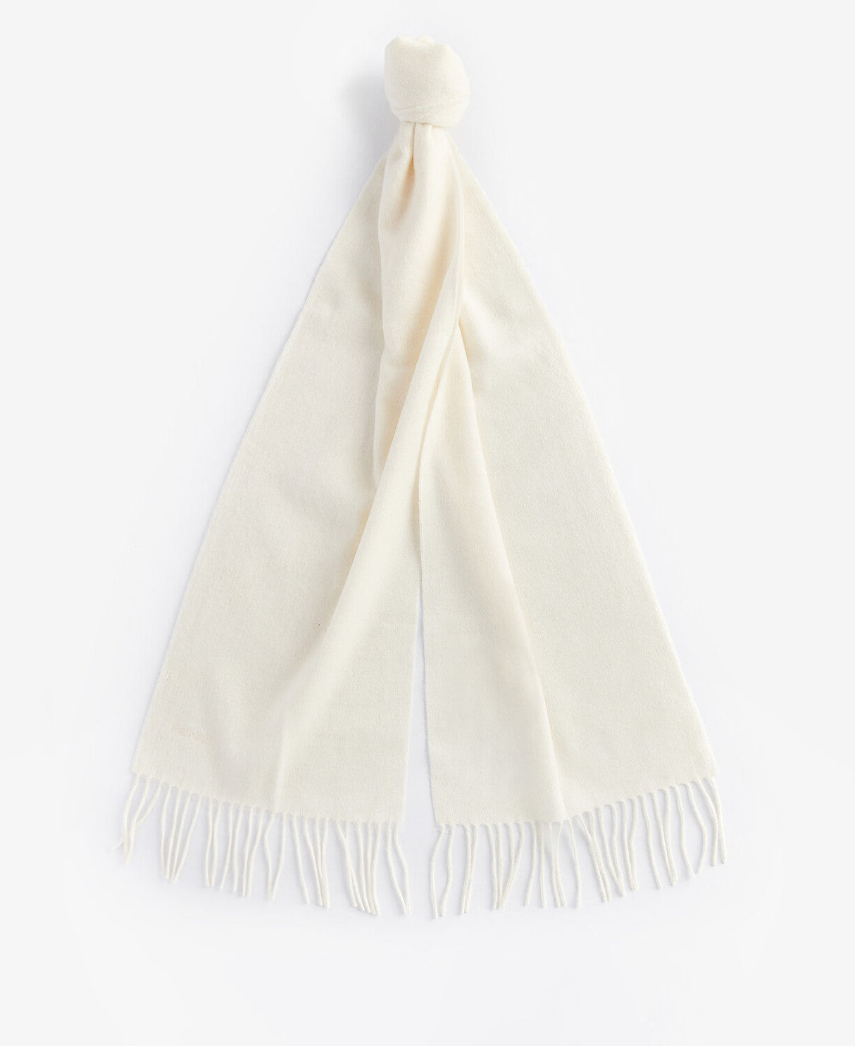 Barbour Lambswool Woven Scarf - Cream