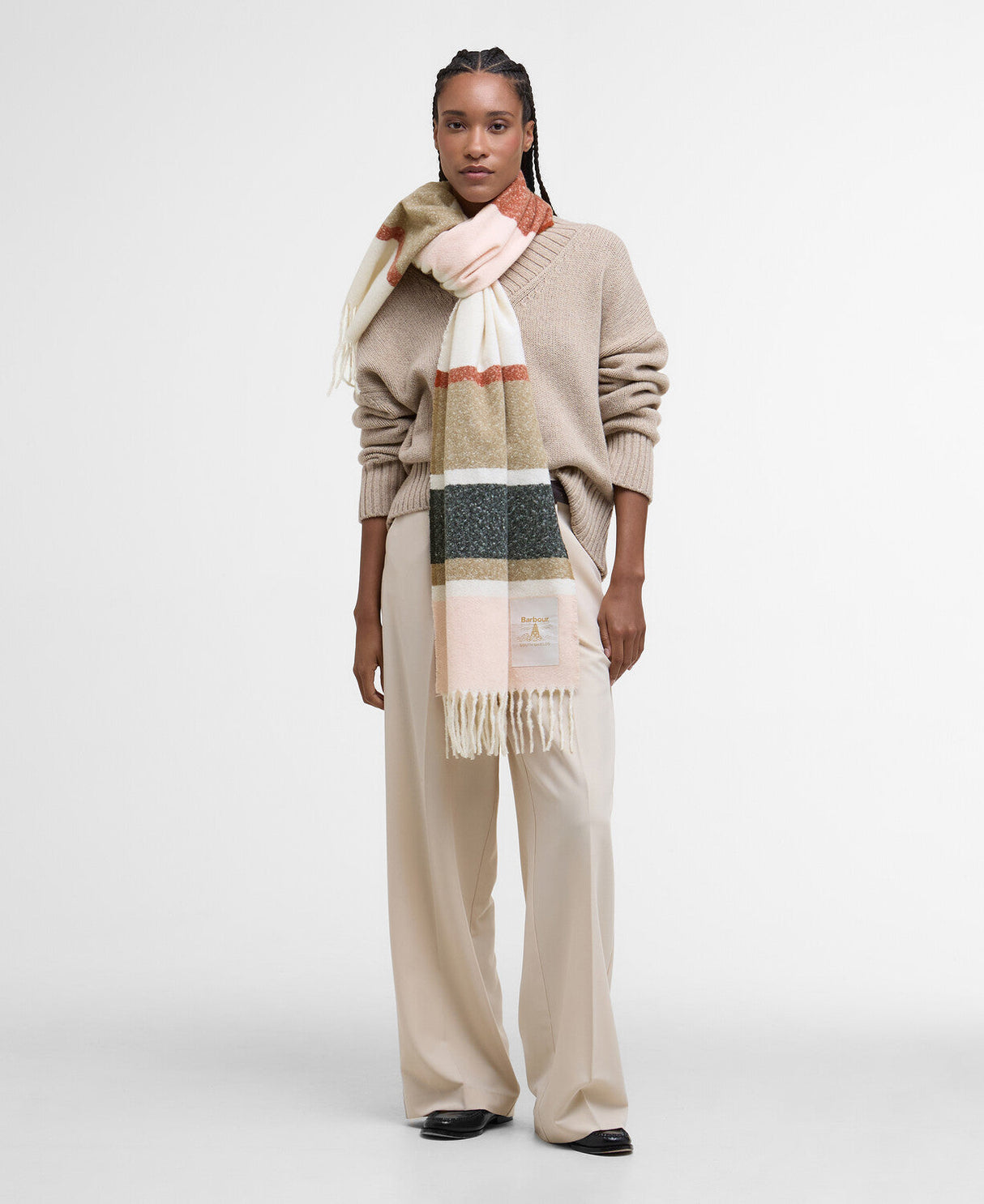 Barbour Paige Stripe Scarf - Multi