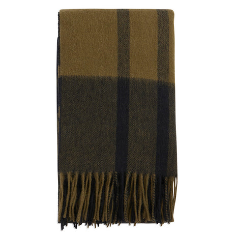 Barbour Maxine Tartan Scarf - Black/Olive
