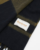 Barbour Maxine Tartan Scarf - Black/Olive