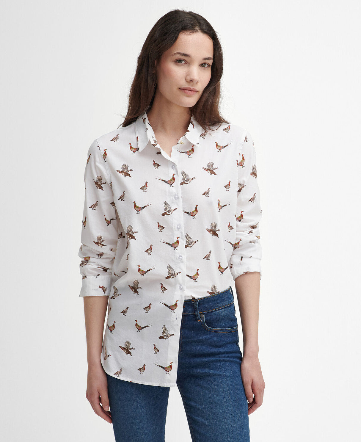 Barbour Safari Shirt - Grouse Print