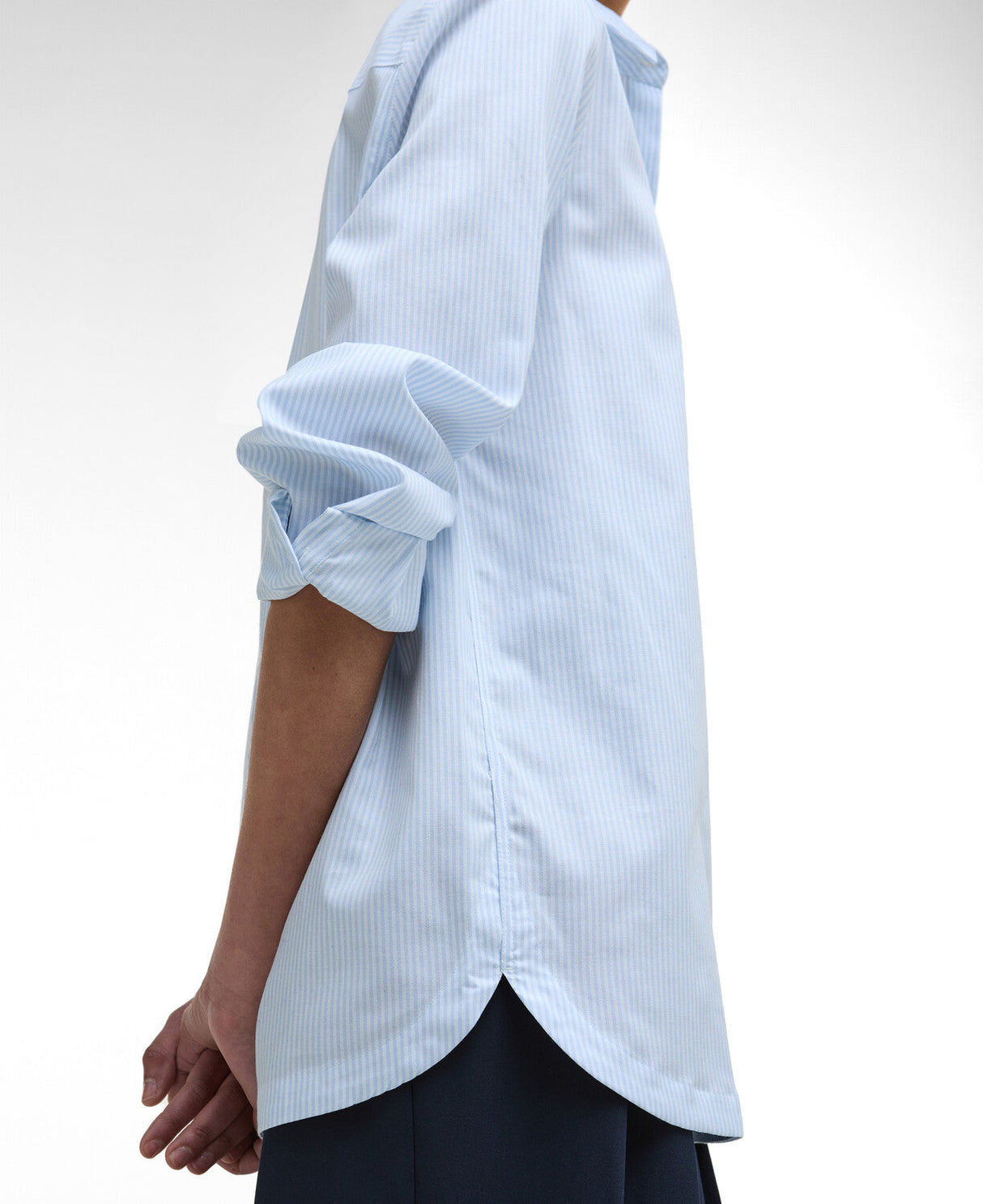Barbour Claydon Shirt - Ice Blue Stripe