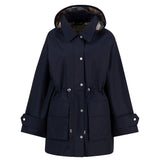 Barbour Fallyn Showerproof Jacket - Dark Navy/Hessian Tartan