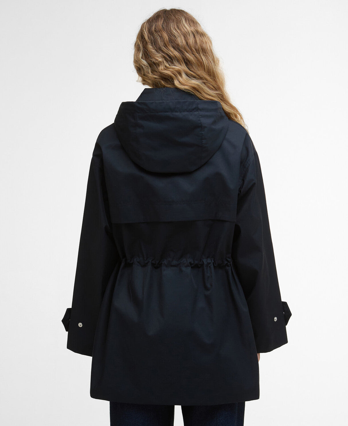 Barbour Fallyn Showerproof Jacket - Dark Navy/Hessian Tartan
