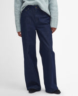 Barbour Maisie Wide Leg Jeans - Dark Indigo Wash