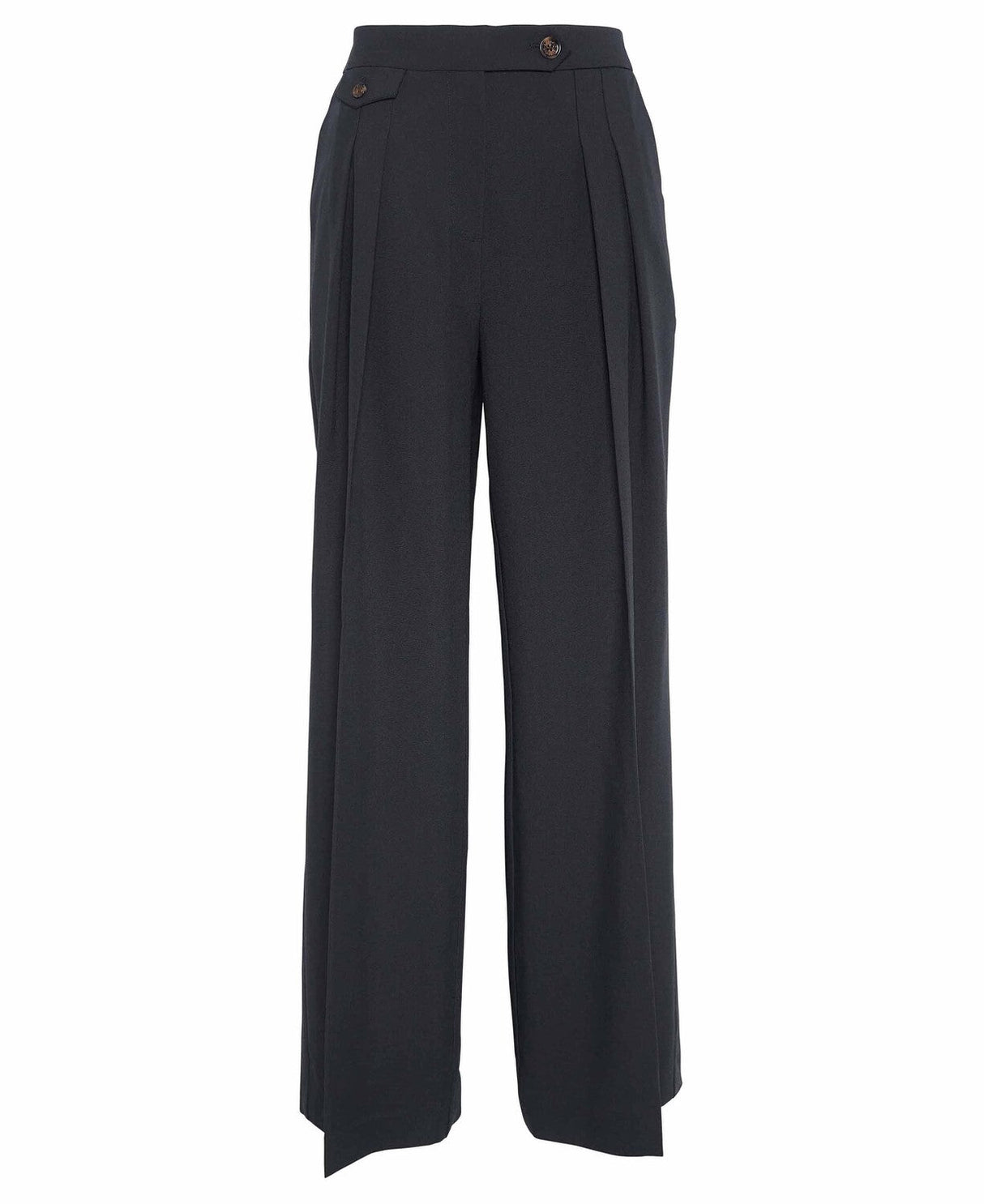 Barbour Francis Wide Leg Trousers - Black