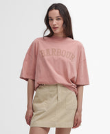 Barbour Elisha T-Shirt - Mahogany Rose