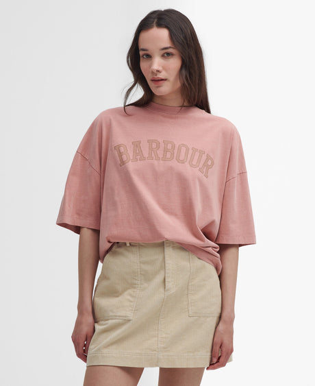 Barbour Elisha T-Shirt - Mahogany Rose