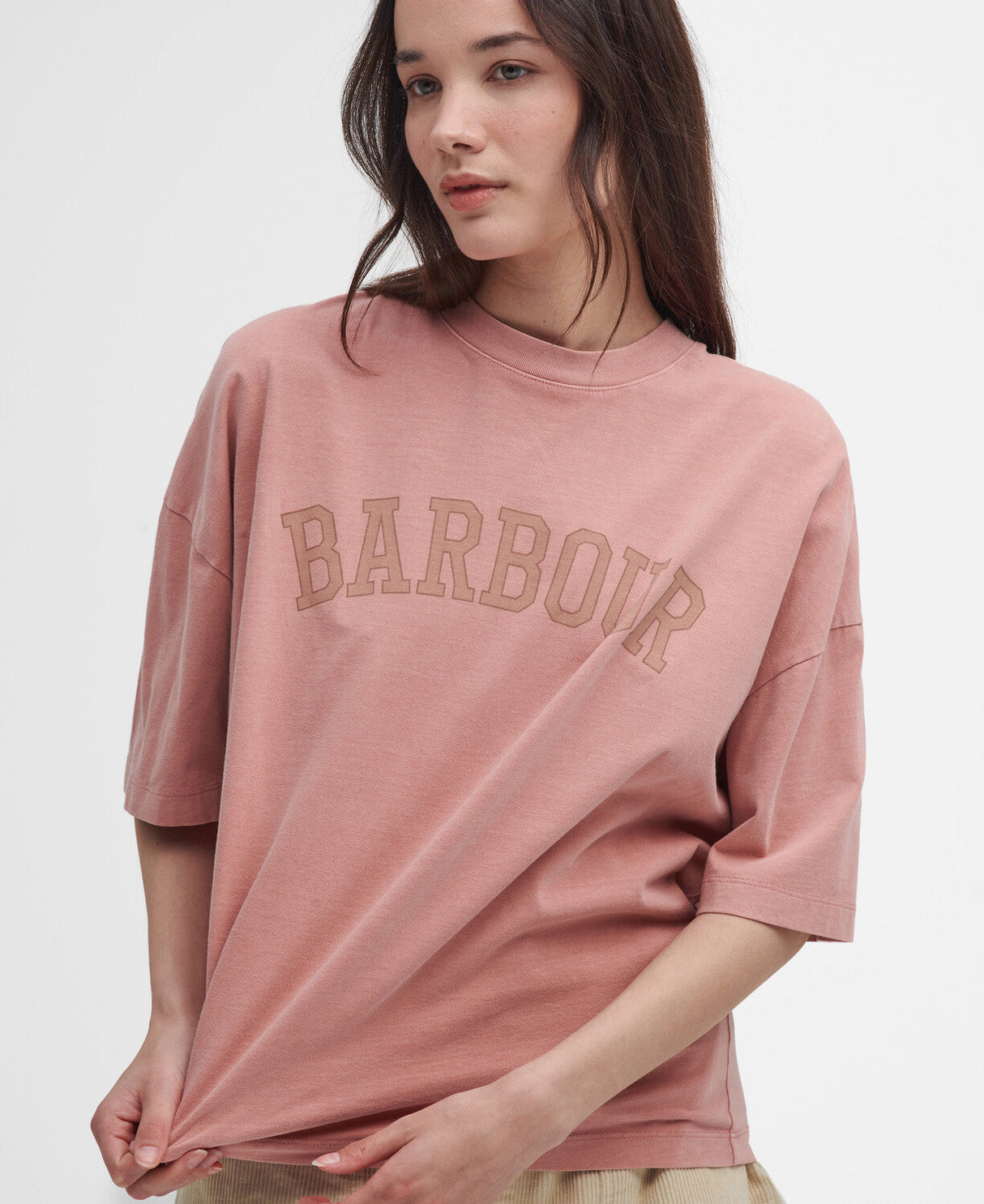 Barbour Elisha T-Shirt - Mahogany Rose