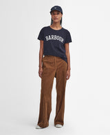 Barbour Northumberland Classic T-Shirt - Navy/White