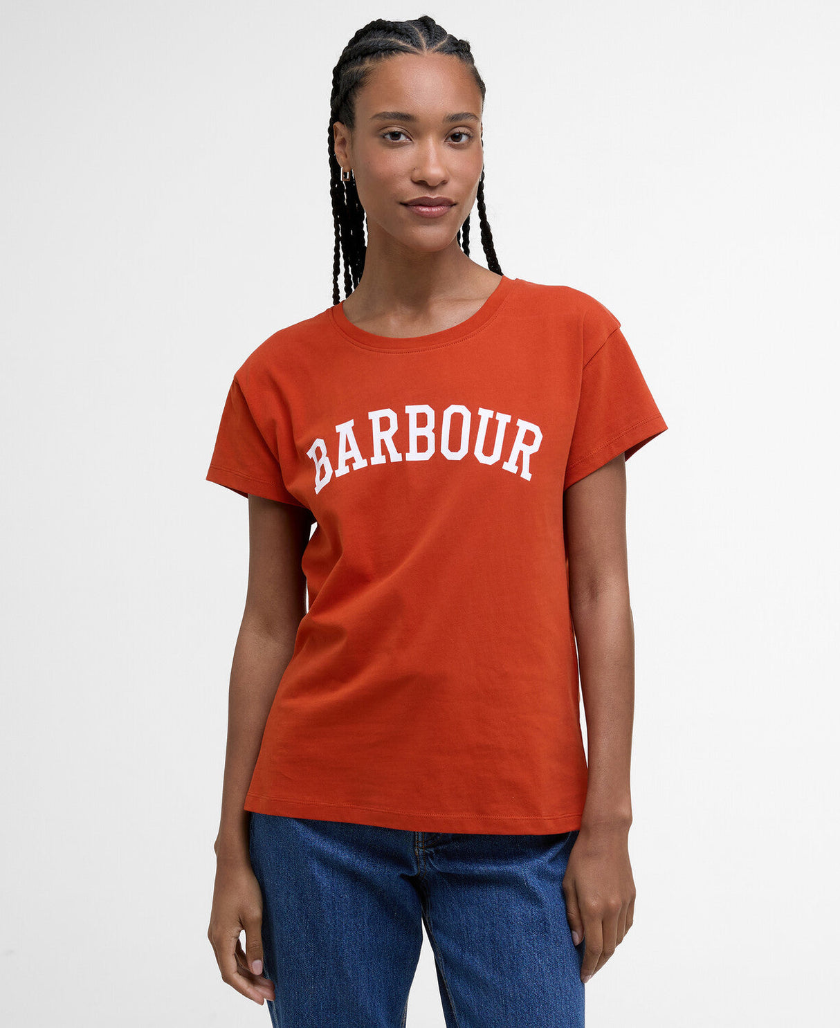 Barbour Northumberland Classic T-Shirt - Orange