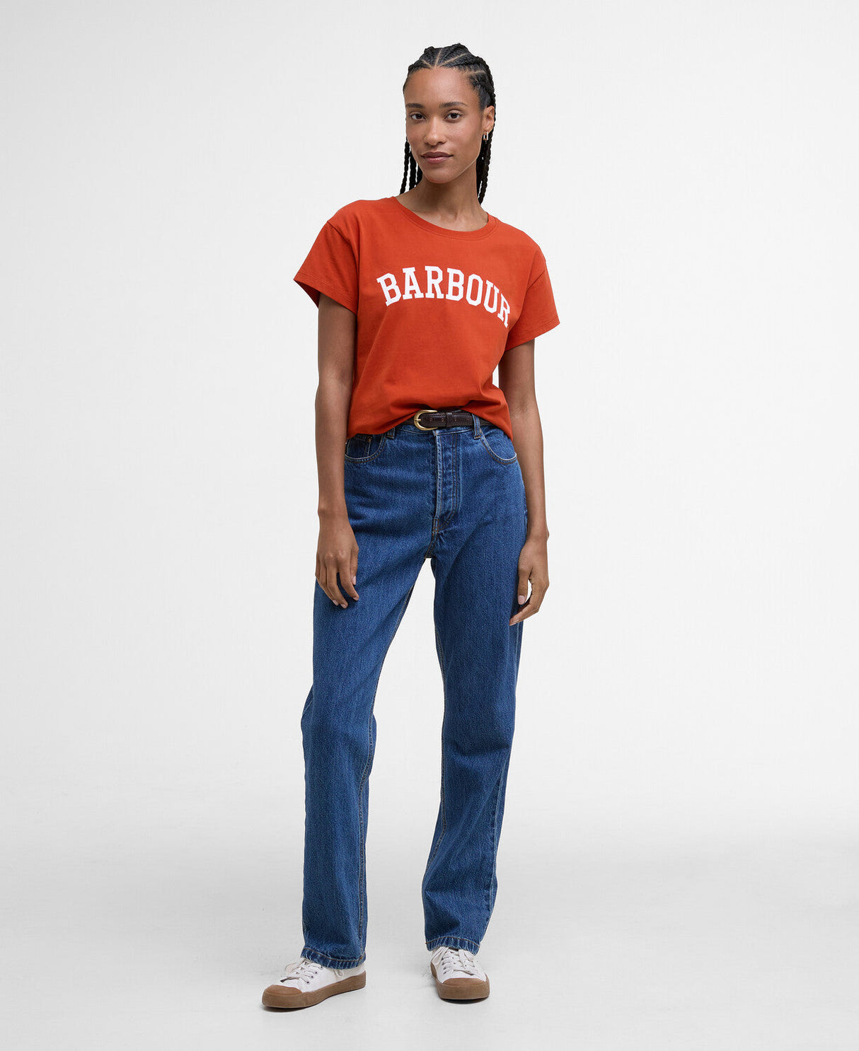 Barbour Northumberland Classic T-Shirt - Orange