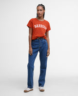 Barbour Northumberland Classic T-Shirt - Orange