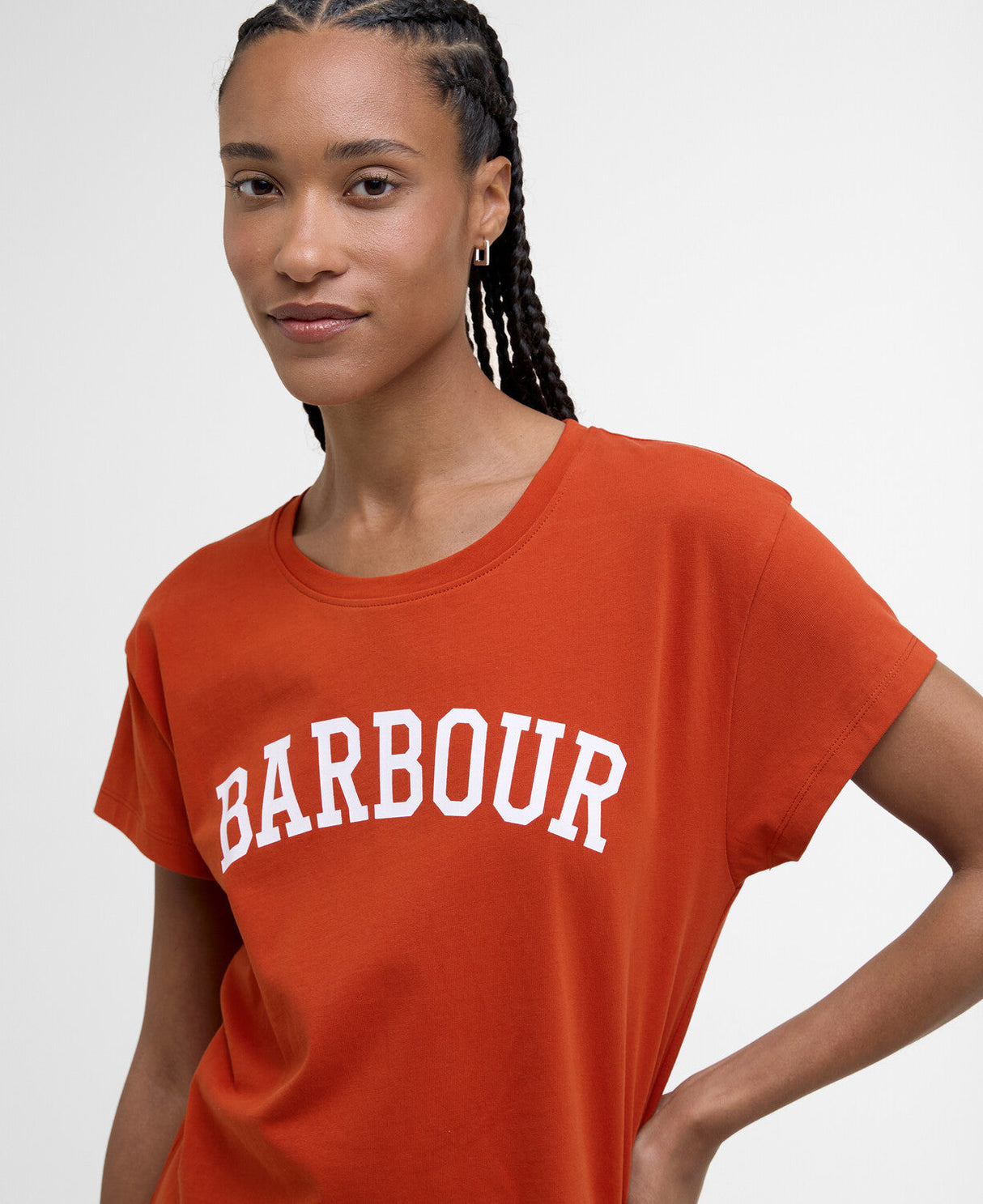 Barbour Northumberland Classic T-Shirt - Orange