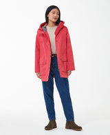 Barbour Winter Beadnell Jacket - Watermelon/Dress