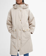 Barbour Marnie Waterproof Jacket - Light Sand/Blanc/Light Sand