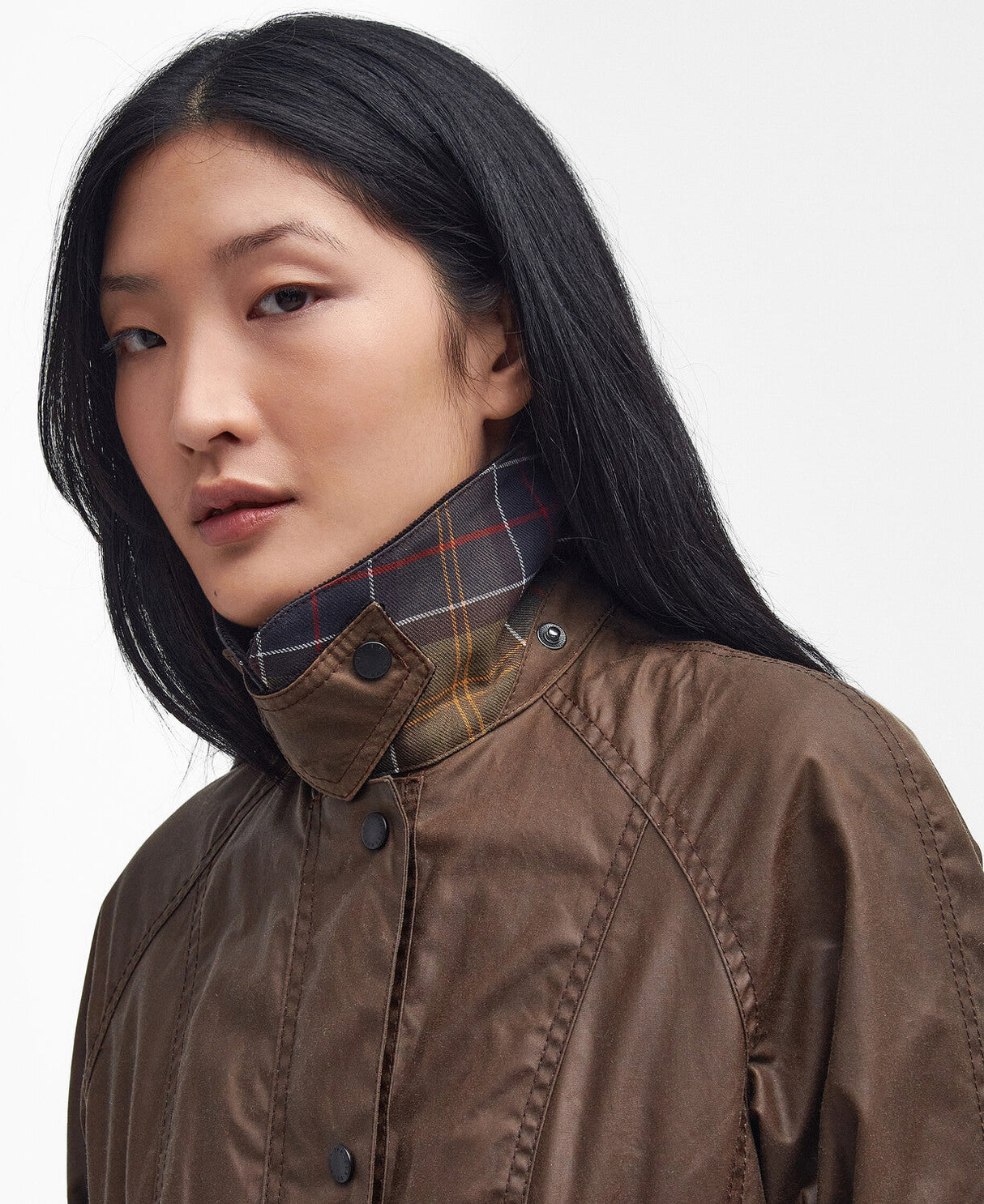Barbour Beadnell Wax Jacket - Bark