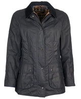 Barbour Beadnell Wax Jacket - Navy