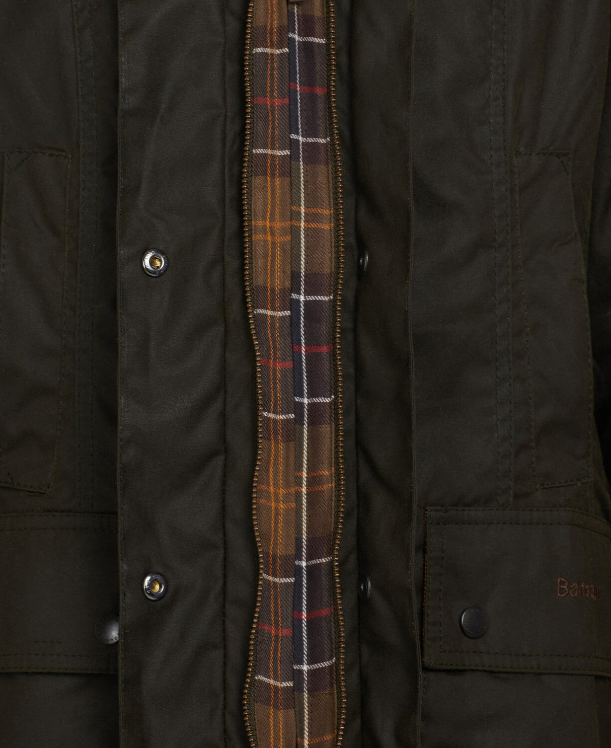 Barbour Classic Beadnell Wax Jacket - Olive