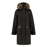 Barbour Durham City Parka Wax Jacket - Rustic