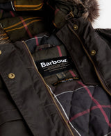Barbour Durham City Parka Wax Jacket - Rustic