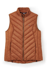 Lighthouse Laurel Ladies Gilet - Rust