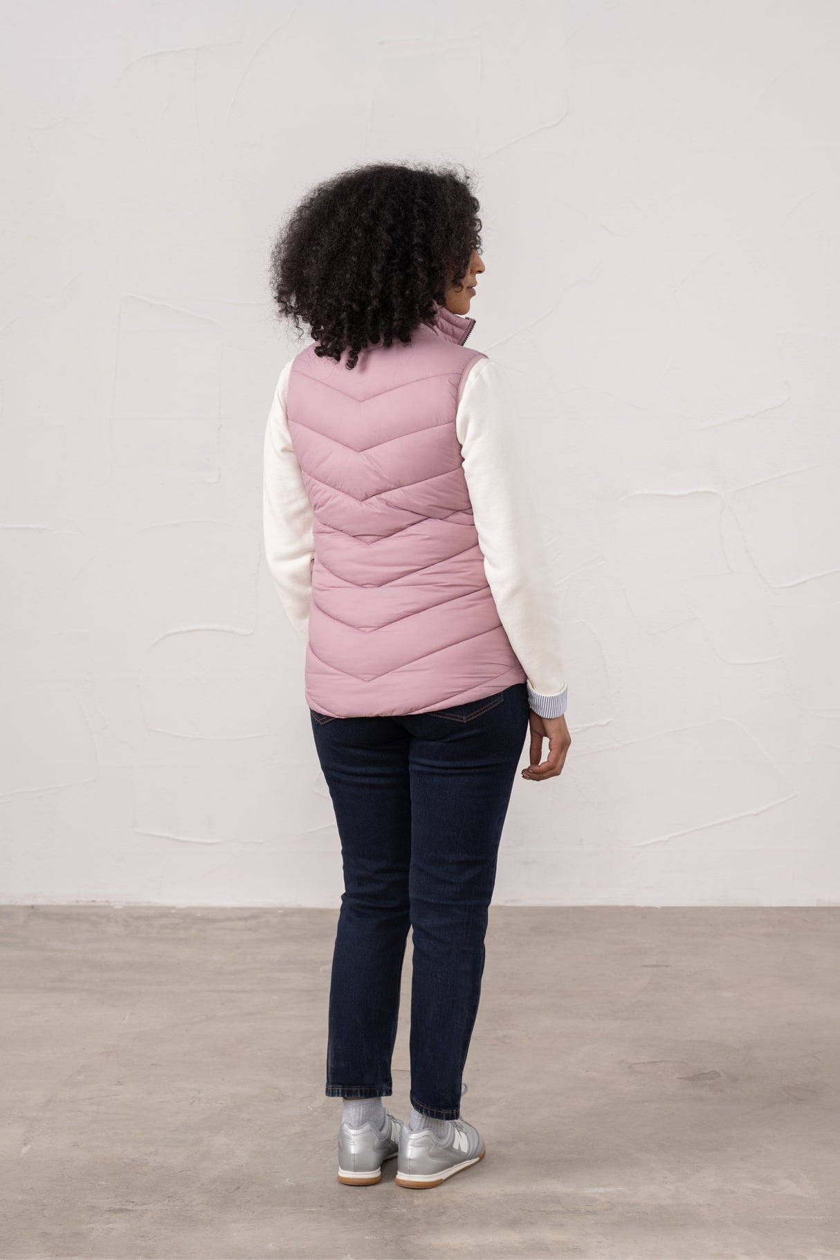 Lighthouse Laurel Ladies Gilet - Wild Rose
