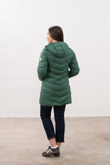 Lighthouse Laurel Ladies Coat - Kale