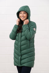 Lighthouse Laurel Ladies Coat - Kale