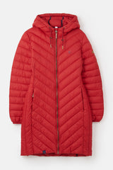 Lighthouse Laurel Ladies Coat - Red