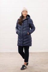 Lighthouse Laurel Ladies Coat - Navy