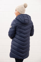 Lighthouse Laurel Ladies Coat - Navy
