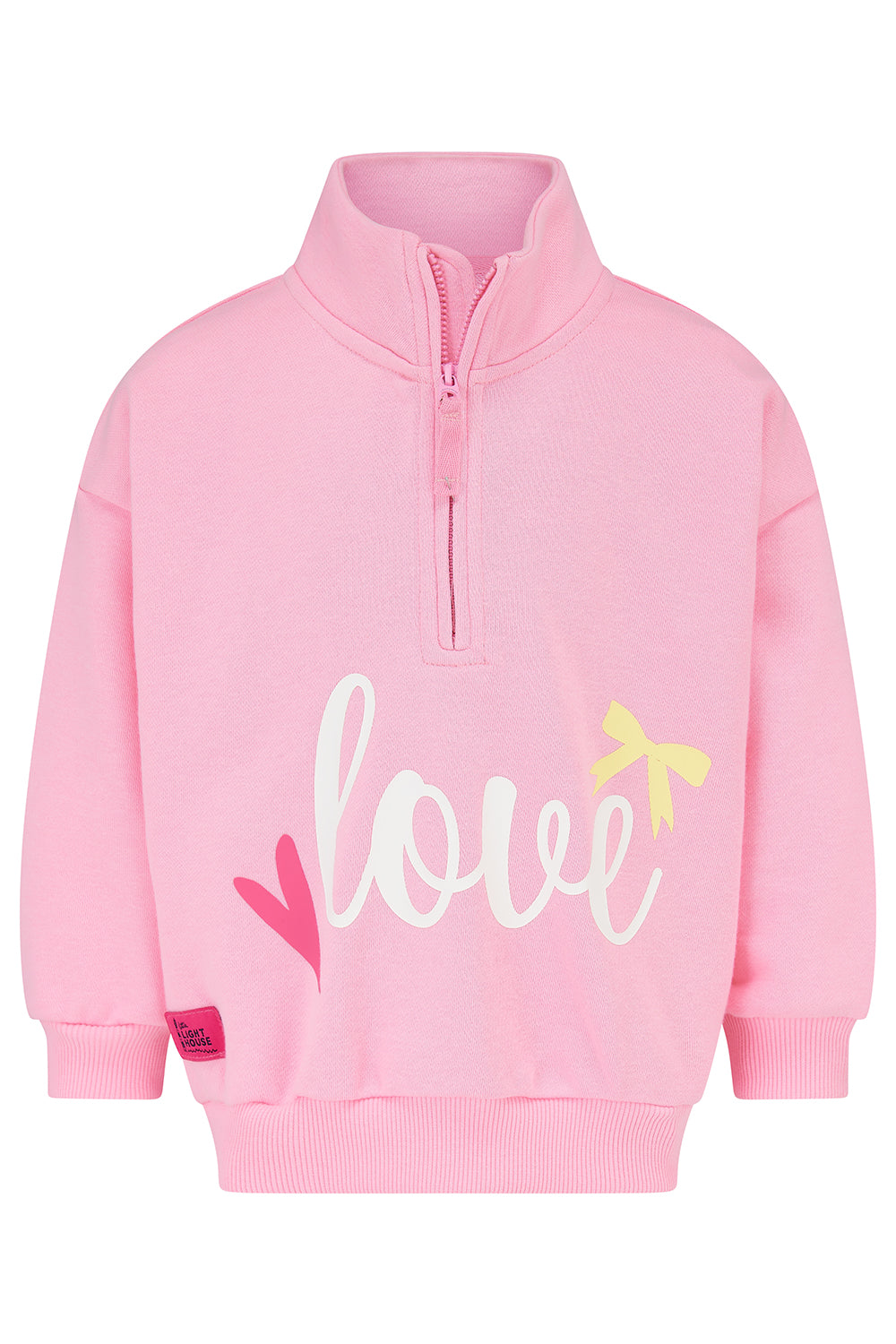 Lighthouse Luna Half Zip - Fluro Pink