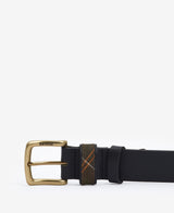 Barbour Esk Leather Belt - Black